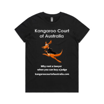 Women's Maple Tee 4001 (Same Day) (Logo 1) White writing Thumbnail